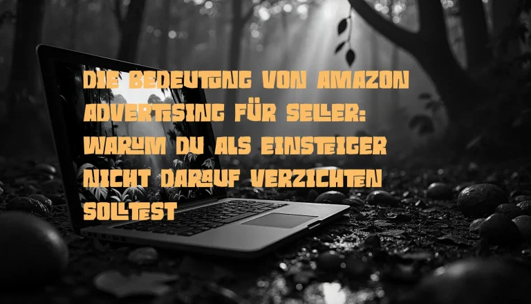 Die Bedeutung von Amazon Advertising für Seller: Warum du als Einsteiger nicht darauf verzichten solltest