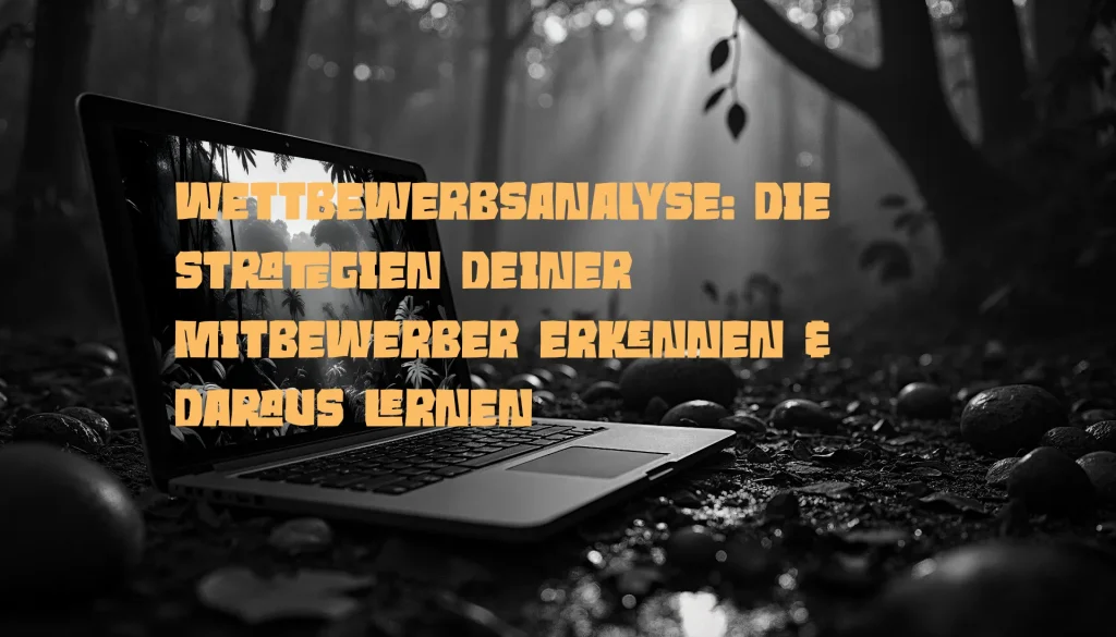 Wettbewerbsanalyse: Die Strategien deiner Mitbewerber erkennen und daraus lernen